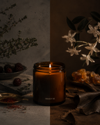 Bougie design soja parfum leather Slow Burn Baby - NOT WHAT YOU EXPECT. Paris