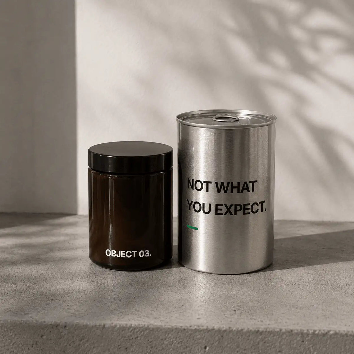 OBJECT 03 - Green Tea & Matcha Scented Candle - NOT WHAT YOU EXPECT. Bougie
